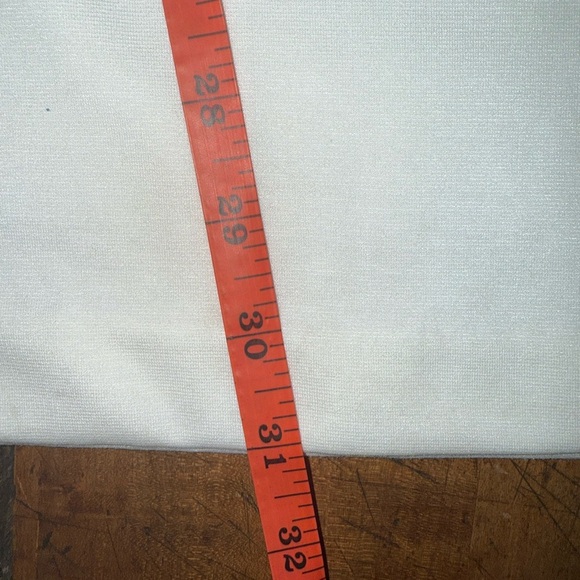 New Direction White Snow Pants with Gold Button Accents Size Large - Picture 9 of 13